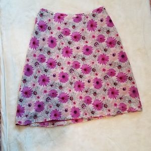 🎃 3/$15 🎃 100% silk skirt Ann Taylor Loft